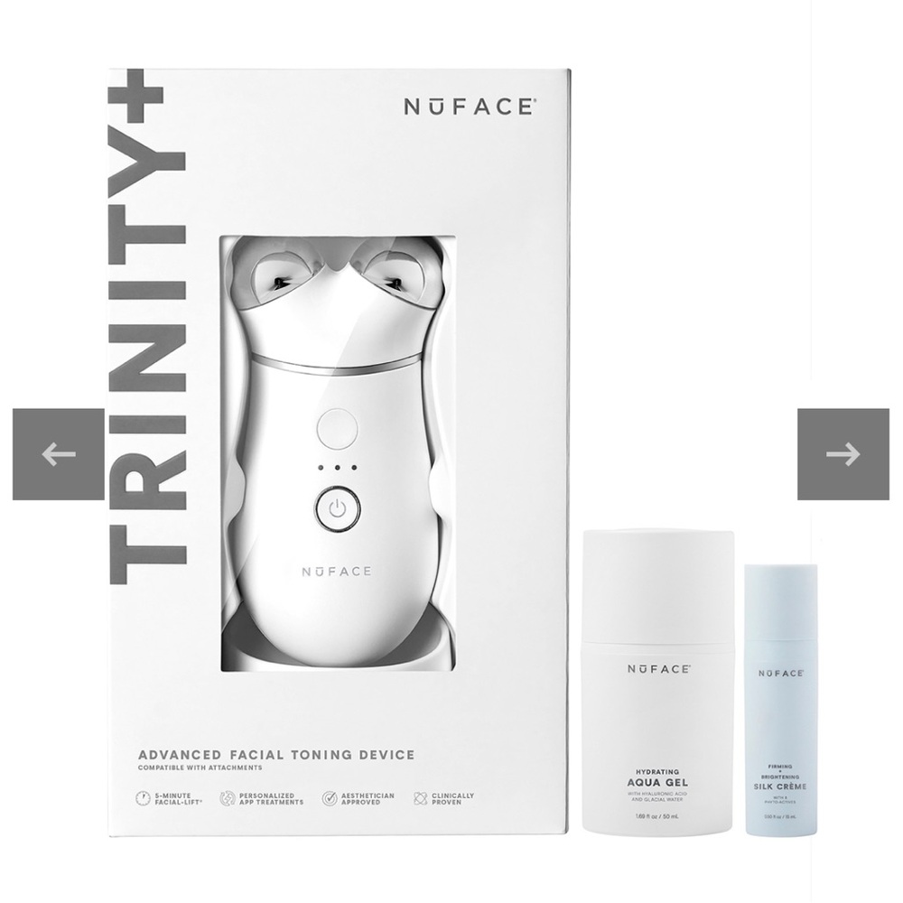 NuFACE Trinity+ Advanced Microcurrent Facial Toning Device
